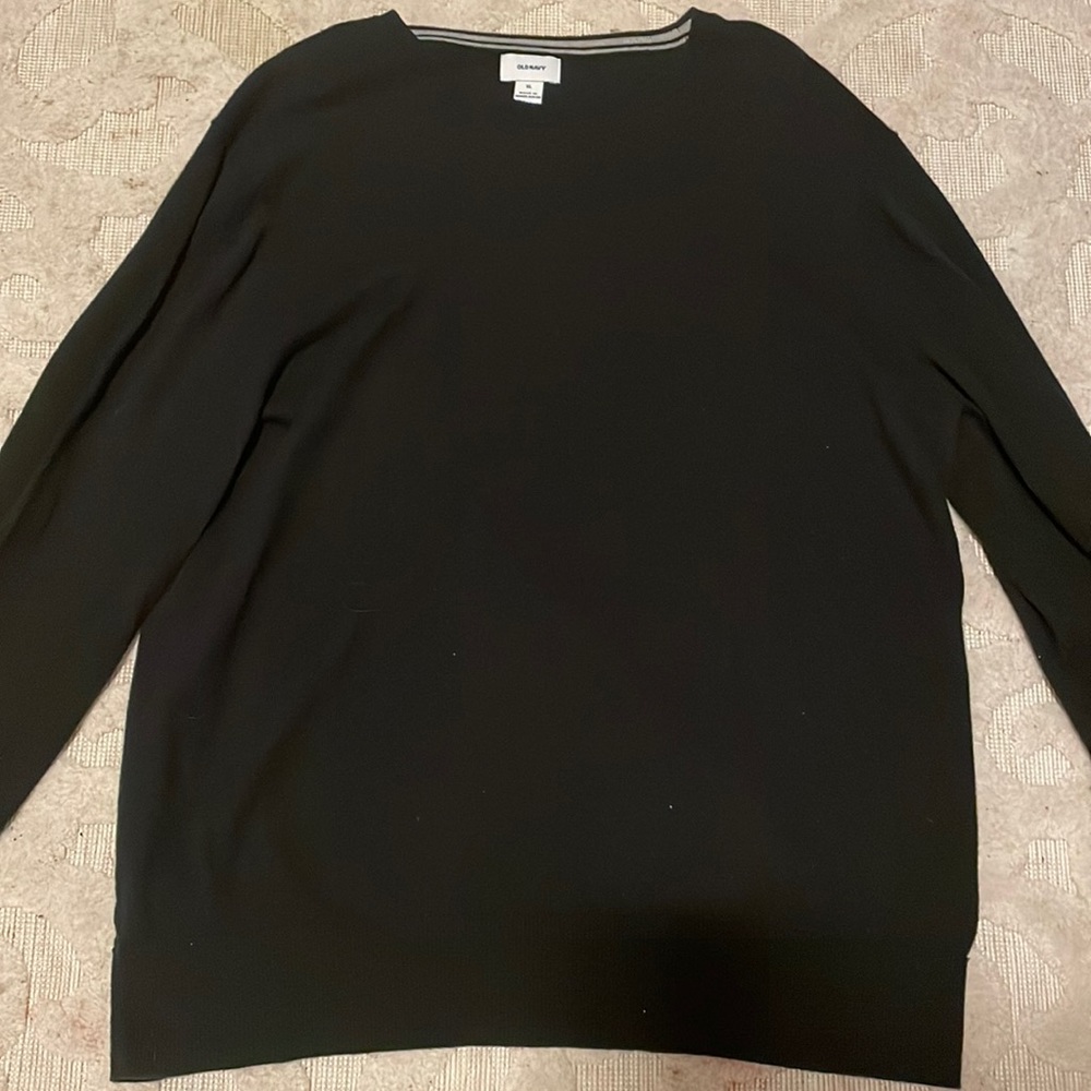 I am selling an Old Navy black sweater that is perfect for cold weather